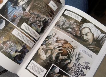 Sobrevivientes narran en novela gráfica el horror del Holocausto