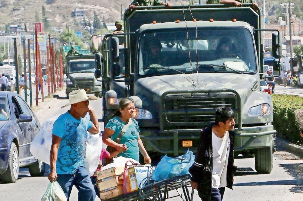 A principios de 2016 se puso en marcha el operativo conjunto con el que se pretendía disminuir los índices de violencia en la entidad guerrerense. (ARCHIVO EL UNIVERSAL)