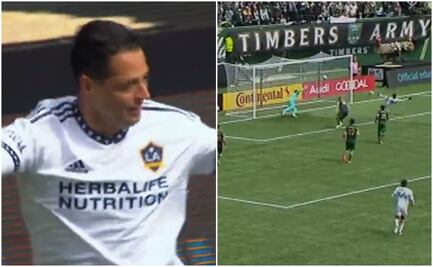 VIDEO: Chicharito Hernández se avienta y hace increíble gol con LA Galaxy