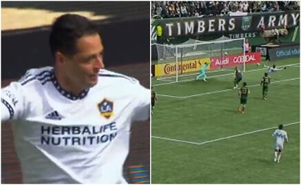 VIDEO: Chicharito Hernández se avienta y hace increíble gol con LA Galaxy