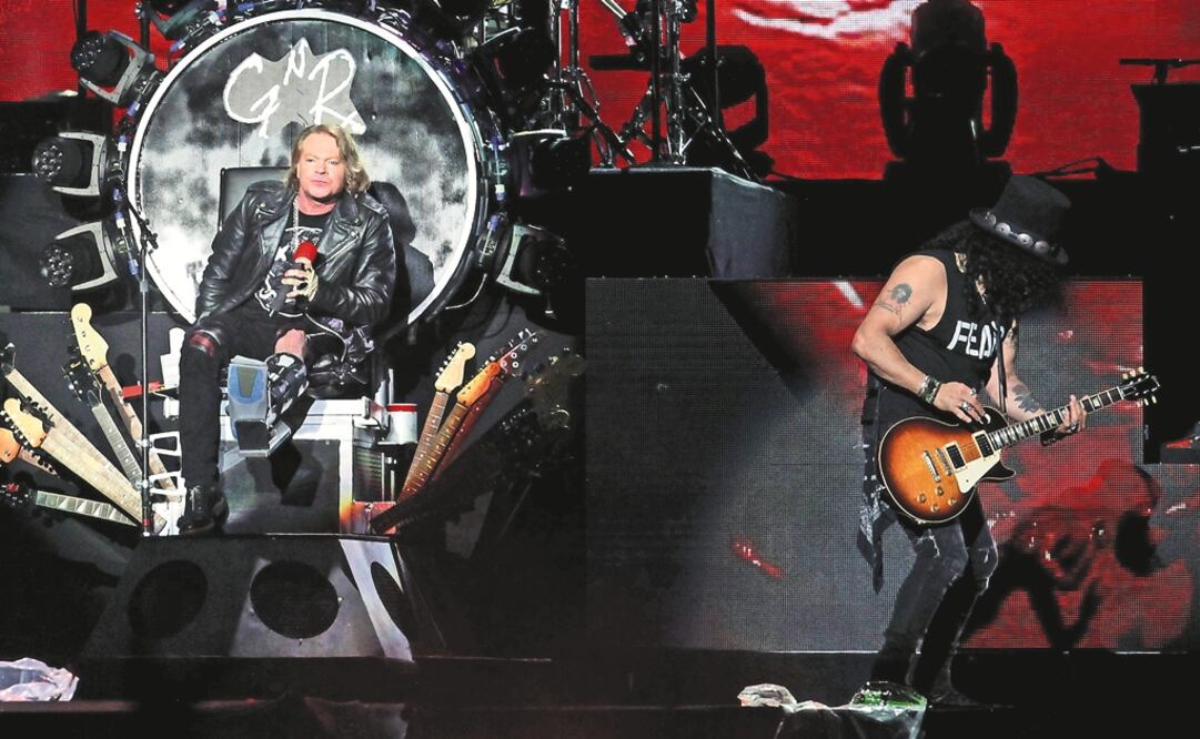 Concierto de Guns N'Roses en el Foro Sol. Foto: Archivo EL UNIVERSAL