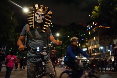 Rodada Nocturna por Día de Muertos rompe récord