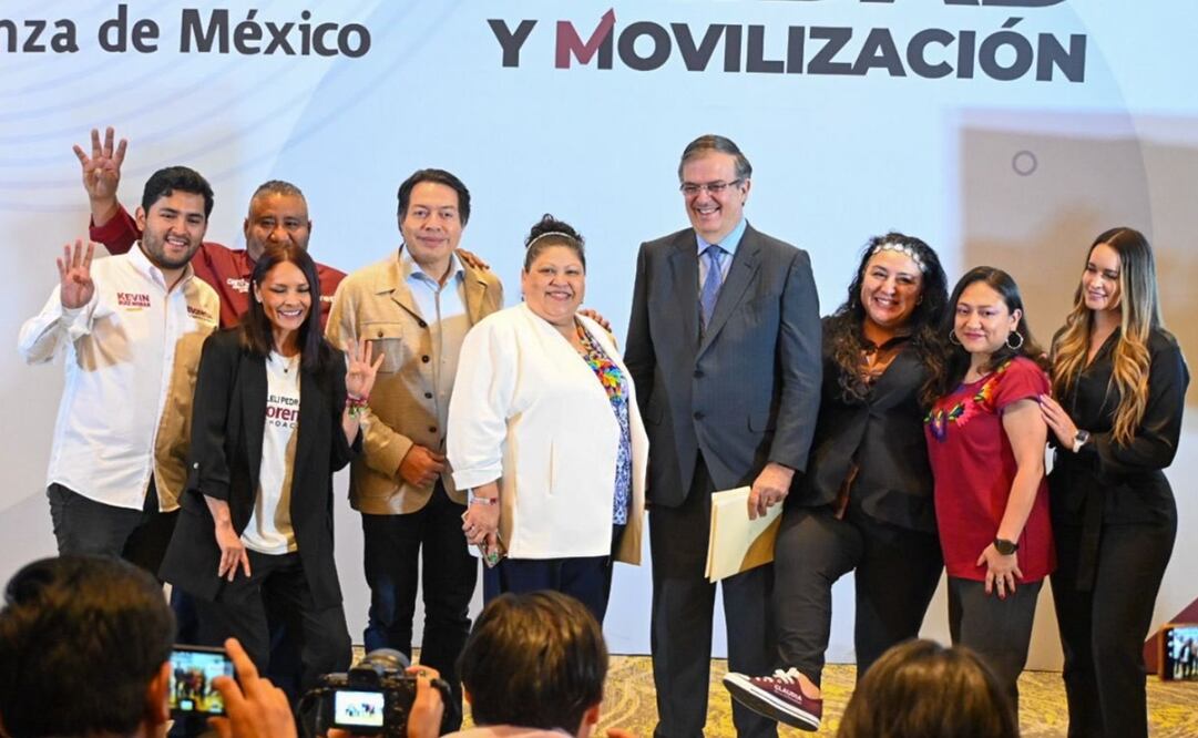 Marcelo Ebrard, enlace con mexicanos en el exterior de la campaña de Sheinbaum. Foto: X @m_ebrard