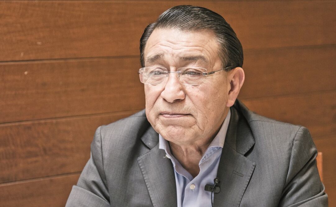 Eric Villanueva Mukul, aspirante a presidente nacional del PRD. (GERMÁN ESPINOSA. EL UNIVERSAL)