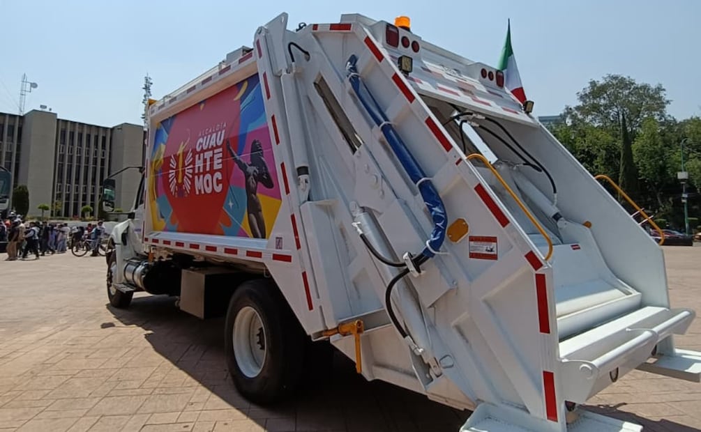 La alcaldía precisó que con esta acción se fortalece la capacidad de recolección en las 33 colonias de la Cuauhtémoc. | Foto: Especial.