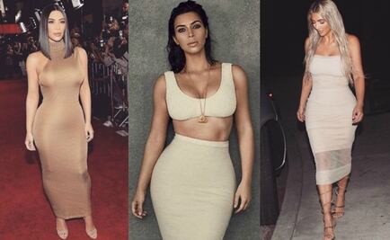 Este vestido nude de Kim Kardashian enciende al Internet