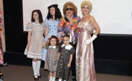 Presentan a actrices que darán vida a Silvia Pinal