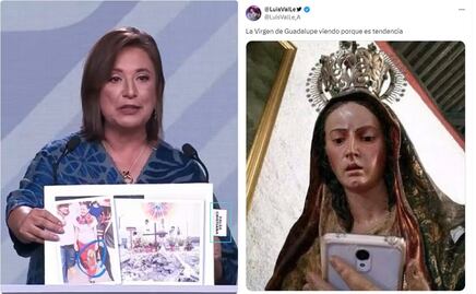 Acusación de Xóchitl Gálvez a Claudia Sheinbaum de "falsa cristiana" y sus carteles entre los memes en Tercer Debate Presidencial