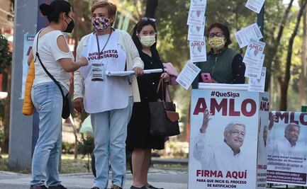 Senadores de Morena alistan gira para promover la consulta de revocación de mandato de AMLO