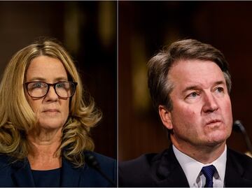 Lágrimas y reproches en la audiencia de nominado de Trump y su presunta víctima