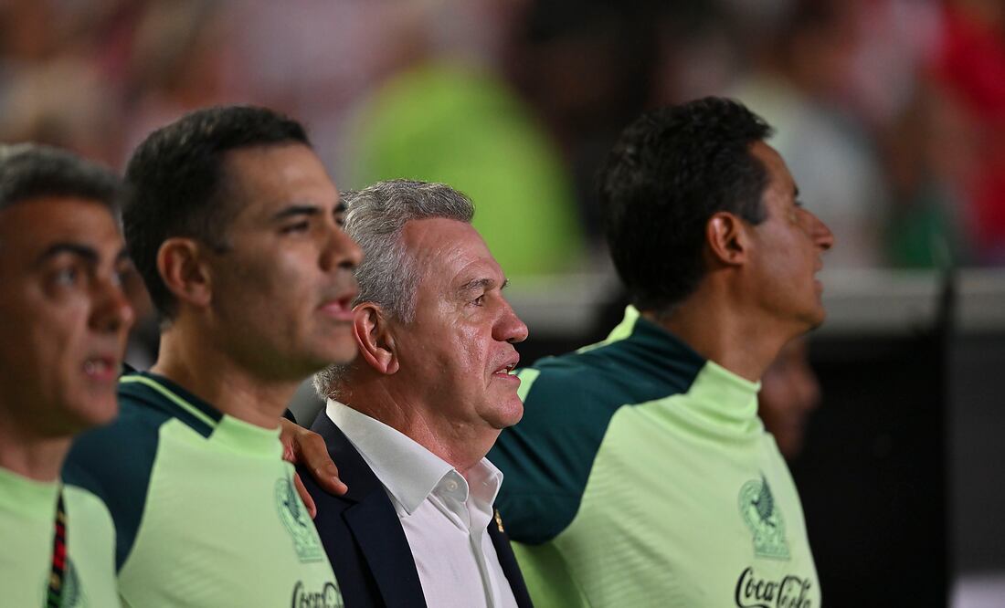 Javier Aguirre y Rafael Márquez con la Selección Mexicana - Foto: Imago7