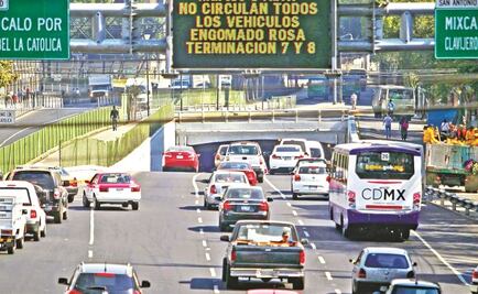 Mantienen Hoy No Circula para lunes 1 de mayo