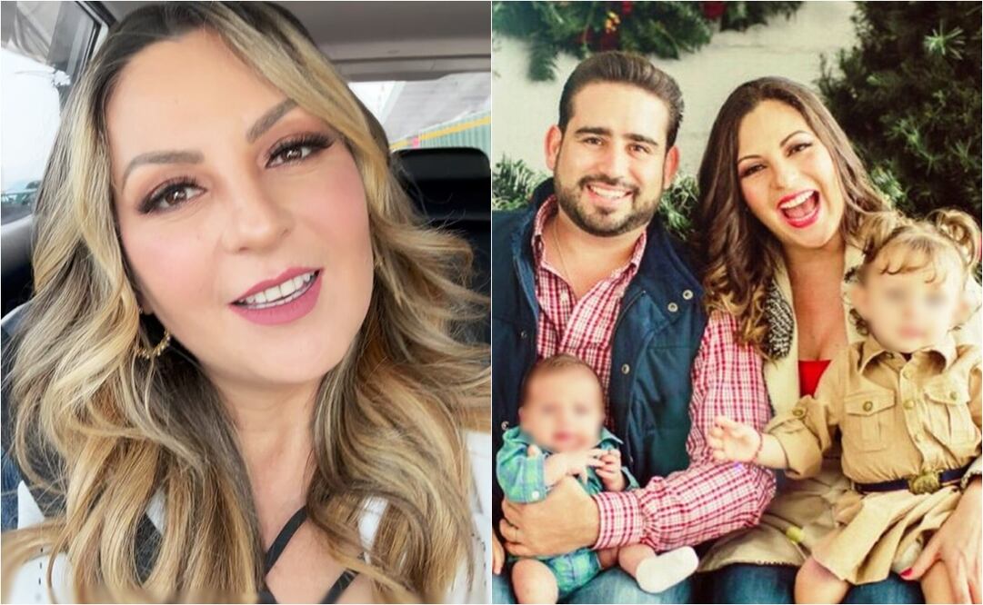 Mariana Ochoa y su ex, Patricio de la Peña, padre de sus dos hijos.
Fotos: Instagram y Especial