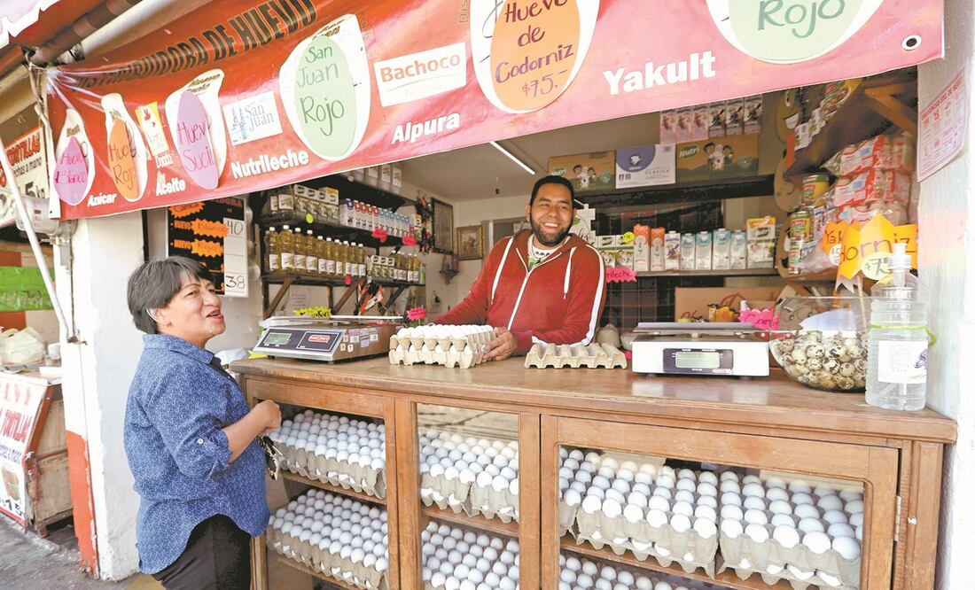 El huevo es uno de los alimentos más consumidos por los mexicanos, pese al alza que tuvo en un año, de 20 a 26 pesos, según el GCMA. Foto: ARCHIVO EL UNIVERSAL