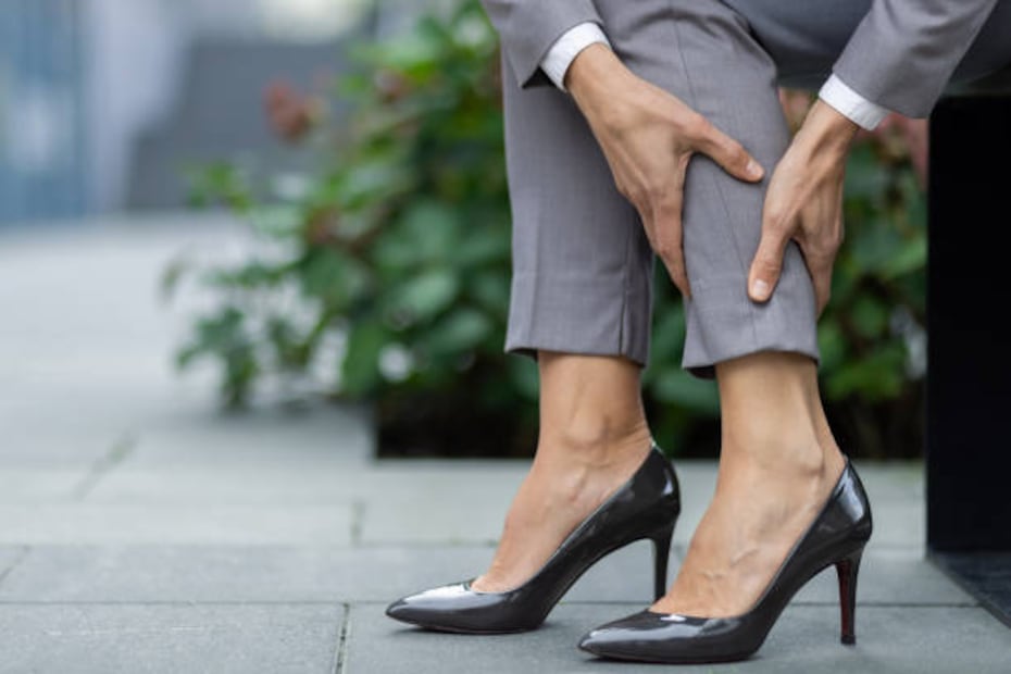 Es común que los zaptos nuevos lastimen, sobre todo si se trata de tacones, ya que su punta comprime los dedos del pie y el tacón altera la posición del puente del pie. Foto: Unsplash