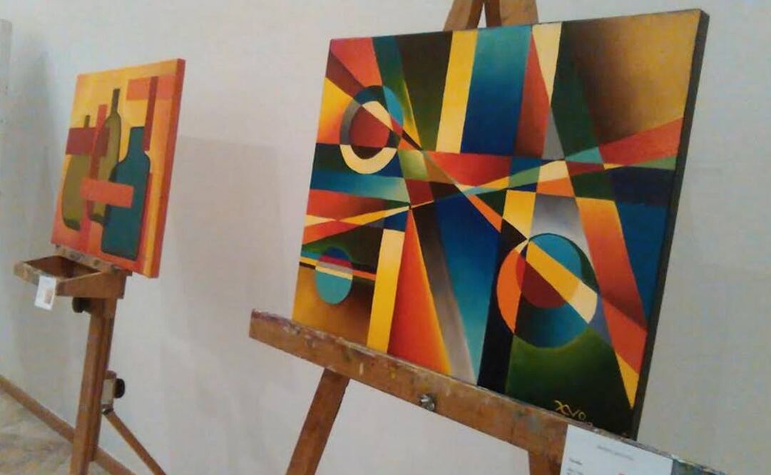 Se trata de obras “fuera de lo común que llegan a sensibilizar a las personas”, comentó Estela Casillas, fundadora de la Fundación Mexicana de Artistas Plásticos Amarte, organizadora de esta muestra. FOTO: Armando Mora/EL UNIVERSAL.