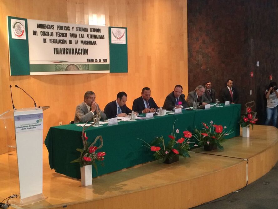 Audiencias Públicas de Alternativas de Regulación de la Marihuana (Foto: @Mx_Diputados)