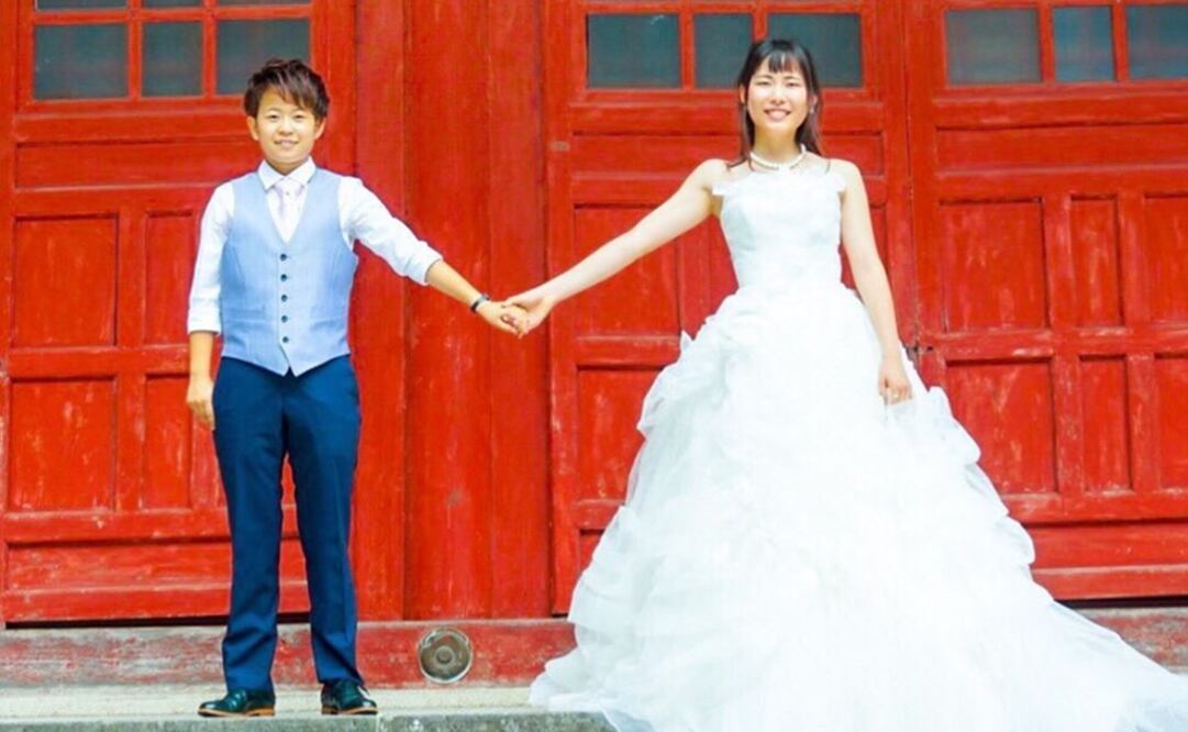 "Queremos demostrar con nuestras fotos de boda que ser lesbiana, gay, bisexual o transexual es normal", afirman. Foto: Instagram @loveislove.japan