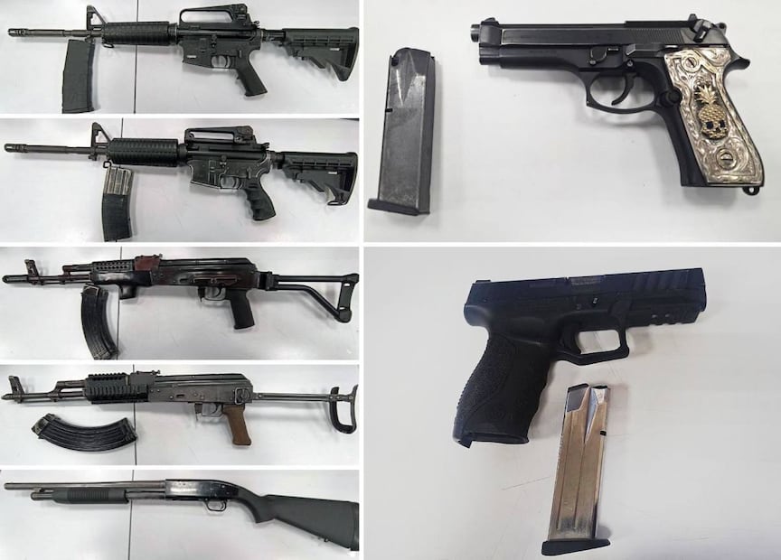 Autoridades detuvieron en Puebla a siete integrantes del grupo delincuencial denominado “Los Bukanas”. Foto: Especial