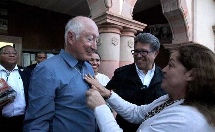 Ricardo Monreal y embajador Ken Salazar impulsan reunión parlamentaria México-EU