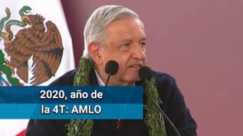 El primero de diciembre quedará consolidada la 4T: AMLO