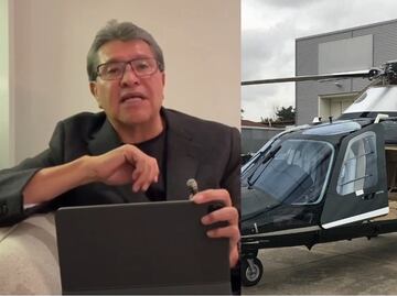 Monreal pide disculpa por usar helicóptero privado; “no se repetirá“, promete