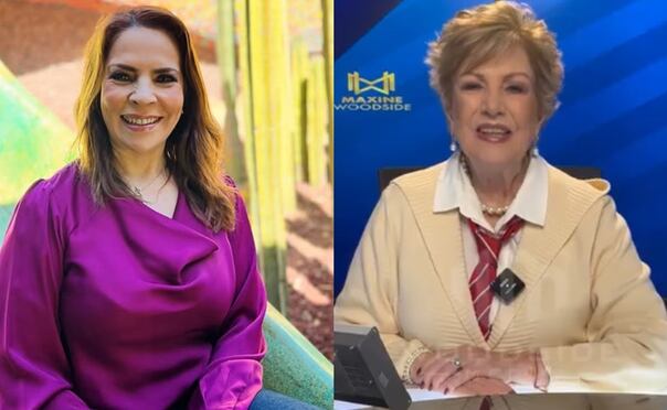 Maxine Woodside y Ana María Alvarado trabajaron más de 30 años juntas en "Todo para la mujer". Foto: Instagram oficial.