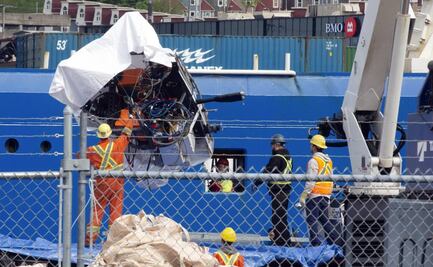 Llegan a Canadá los restos del Titán recuperados del fondo del Atlántico