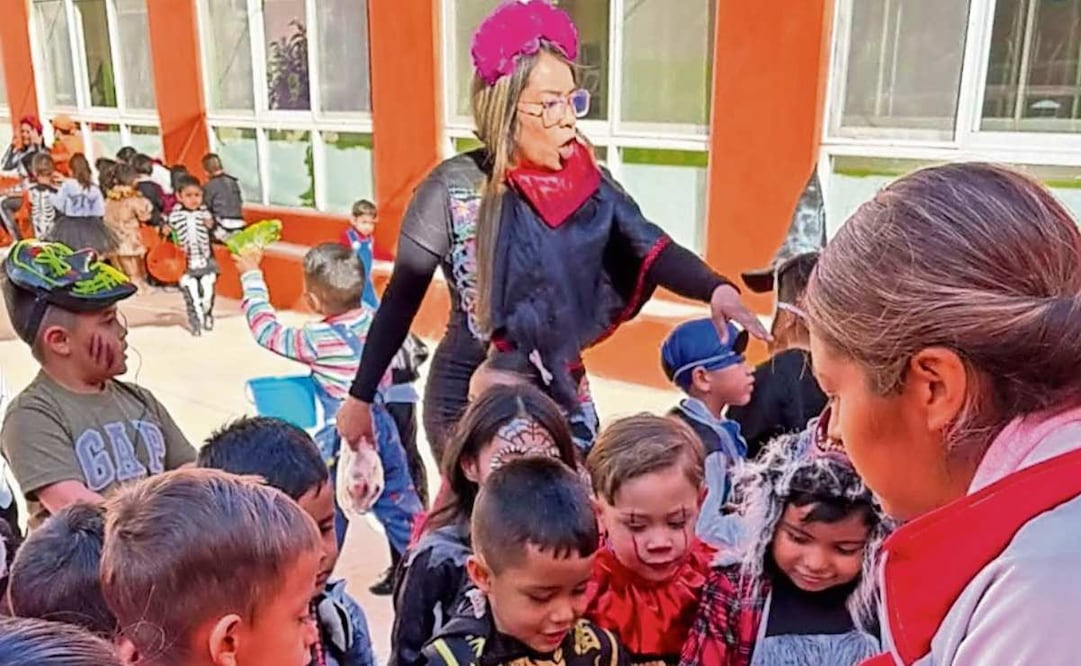 Salir a pedir dulces es una tradición que se busca preservar; además, es una actividad que genera una convivencia entre los niños. Foto: Especial