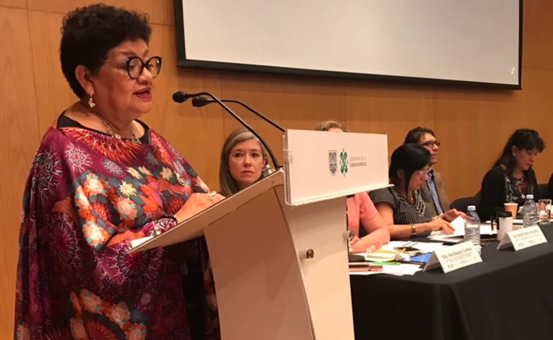 La titular de la Procuraduría General de Justicia de la Ciudad de México, Ernestina Godoy Ramos. Fotografía: @ErnestinaGodoy_