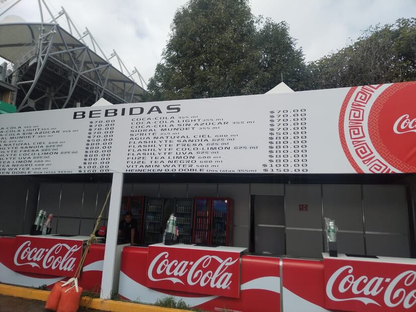 Los costos de las comidas y bebidas en el GP de México / Foto: Oscar Torres- EL UNIVERSAL