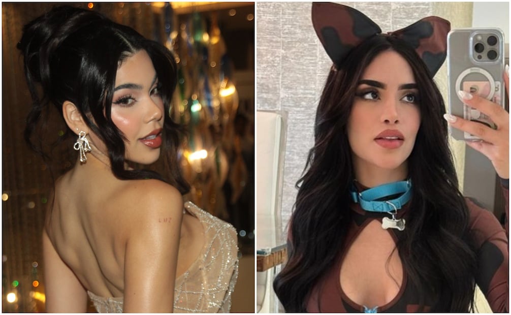 Kenia Os y Kimberly Loaiza, una amistad que terminó y ahora es competencia. Fotos: Clasos/Instagram.