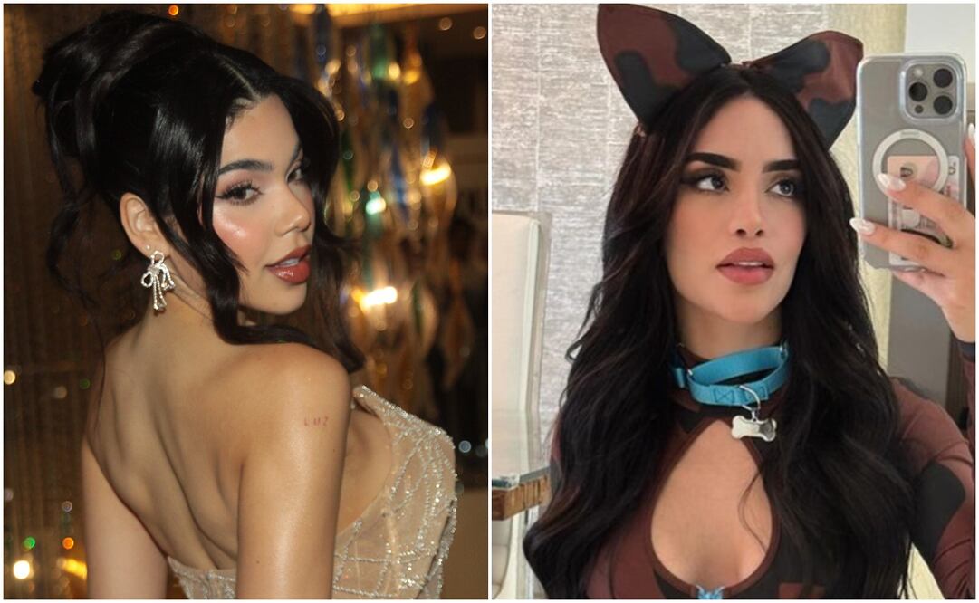 Kenia Os y Kimberly Loaiza, una amistad que terminó y ahora es competencia. Fotos: Clasos/Instagram.