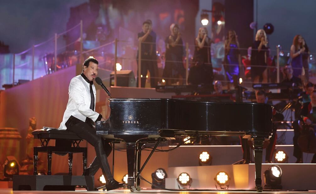 Richie también cautivó a los asistentes. Foto: AP