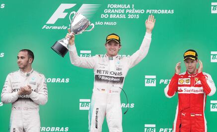 Rosberg es el amo en Brasil