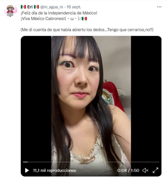 Eri, la fan número 1 de Checo Pérez en Japón ¡Habla español por el mexicano!