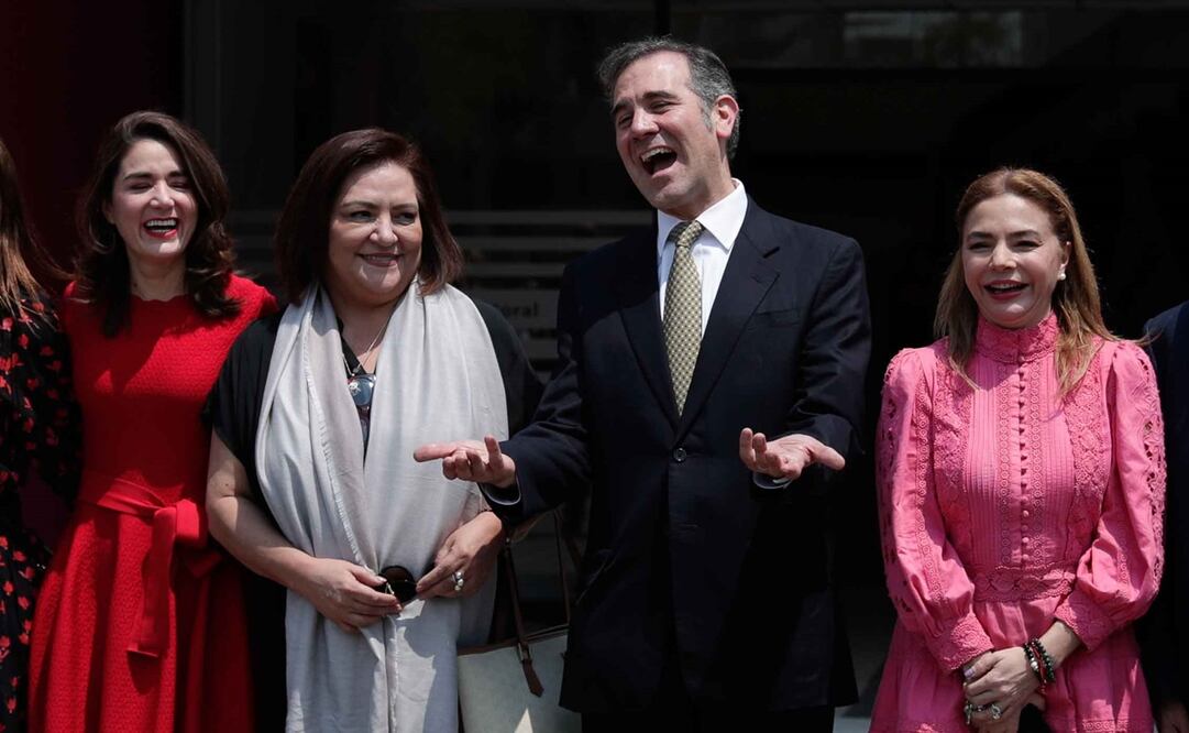 Guadalupe Taddei Zavala, tomó protesta como nueva consejera presidenta del INE. Foto: Diego Simón / EL UNIVERSAL