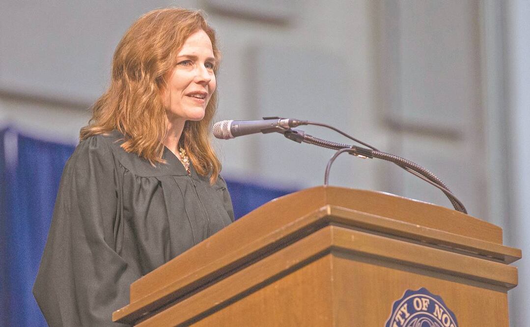 Amy Coney Barrett, jueza. Foto: ARCHIVO EL UNIVERSAL