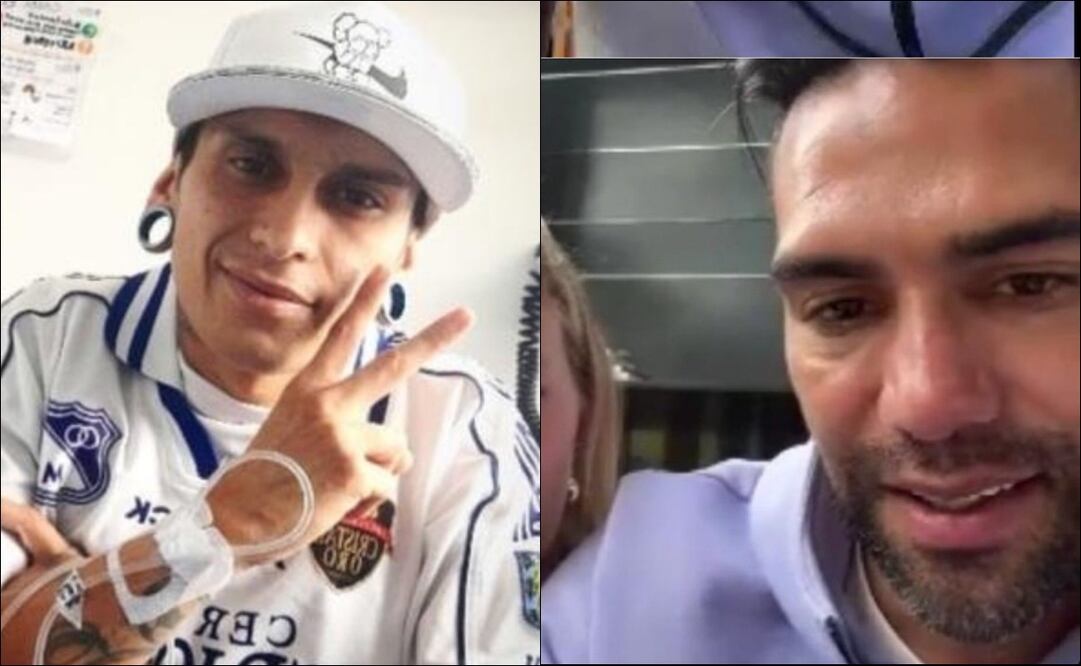 Radamel Falcao y una emotiva dedicatoria / Foto: Especiales