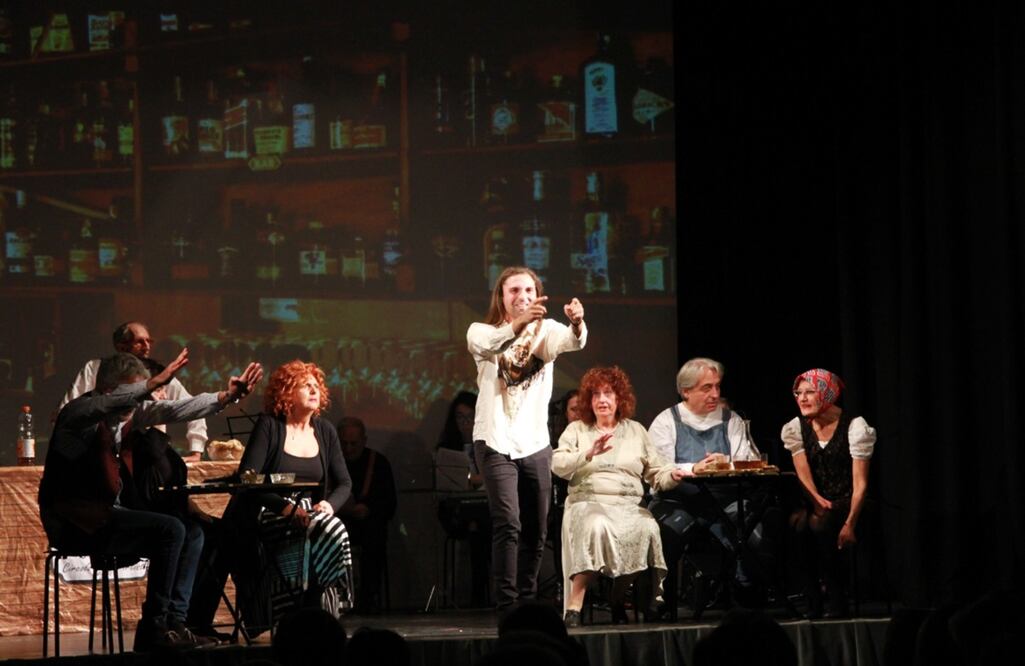 “Nonnituber”, obra de teatro.
Foto: Yolanda Sanz, cortesía