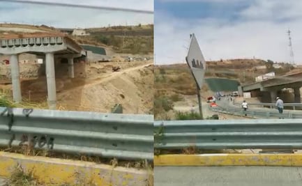 Muere trabajador tras caer de construcción de puente vial junto a autopista Chamapa-Lechería