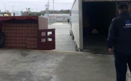 SAT dona 1.8 toneladas de tomate decomisado en aduana de Tamaulipas 