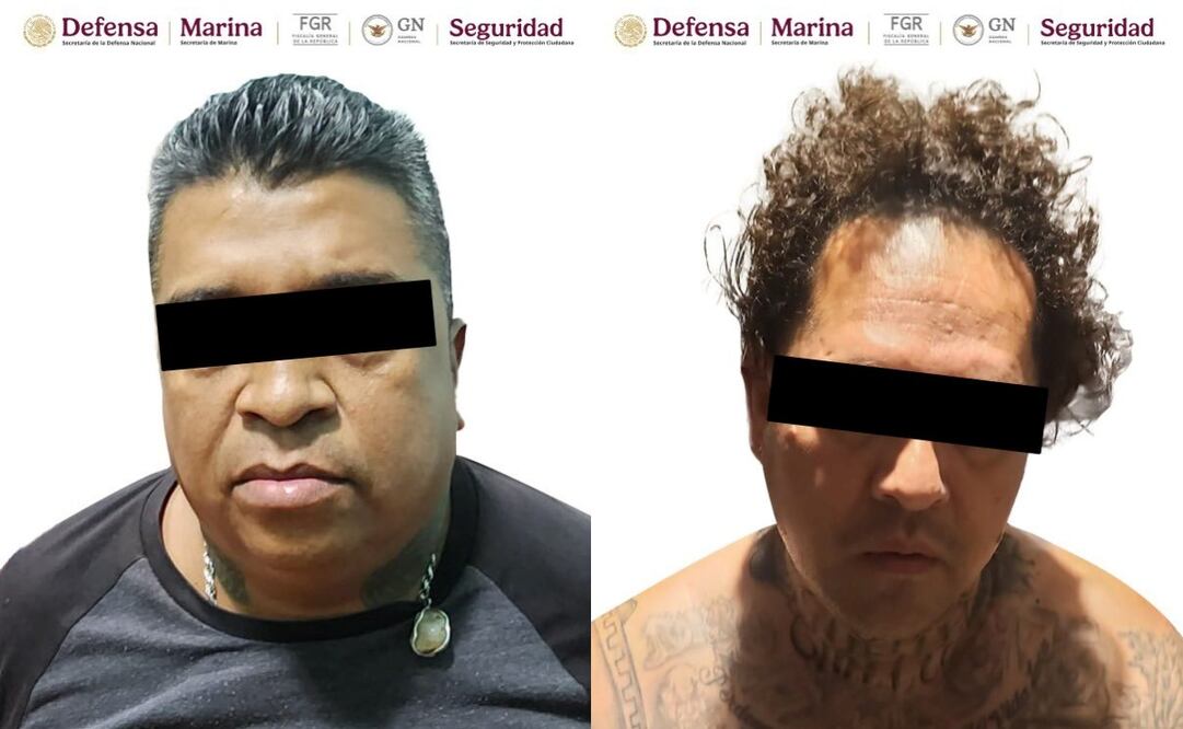 Miembros de la célula delictiva vinculada al Cártel del Golfo, detenidos. Foto: Especial