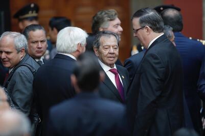 Muñoz Ledo celebra que AMLO realice el “primer informe republicano”