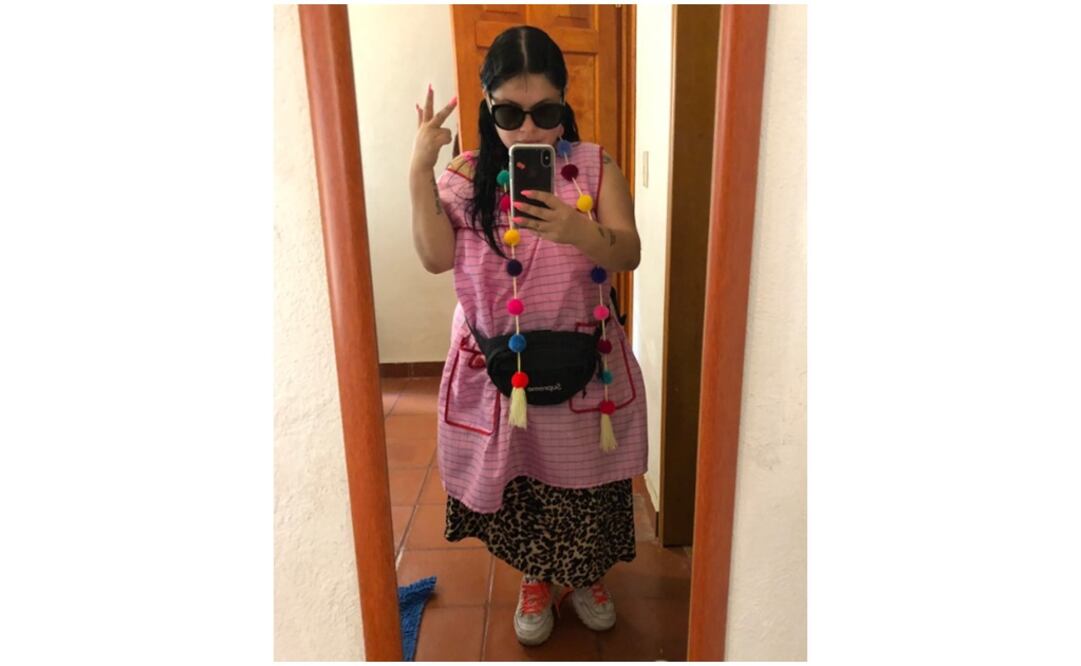 Amandititita considera que fue discriminada por su atuendo. Foto: Instagram 