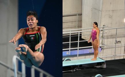 Las mexicanas Aranza Vázquez y Alejandra Estudillo avanzan a la semifinal de trampolín 3 metros en París 2024 