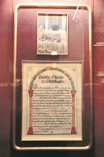 A cien años, celebran al Cristo del Atentado