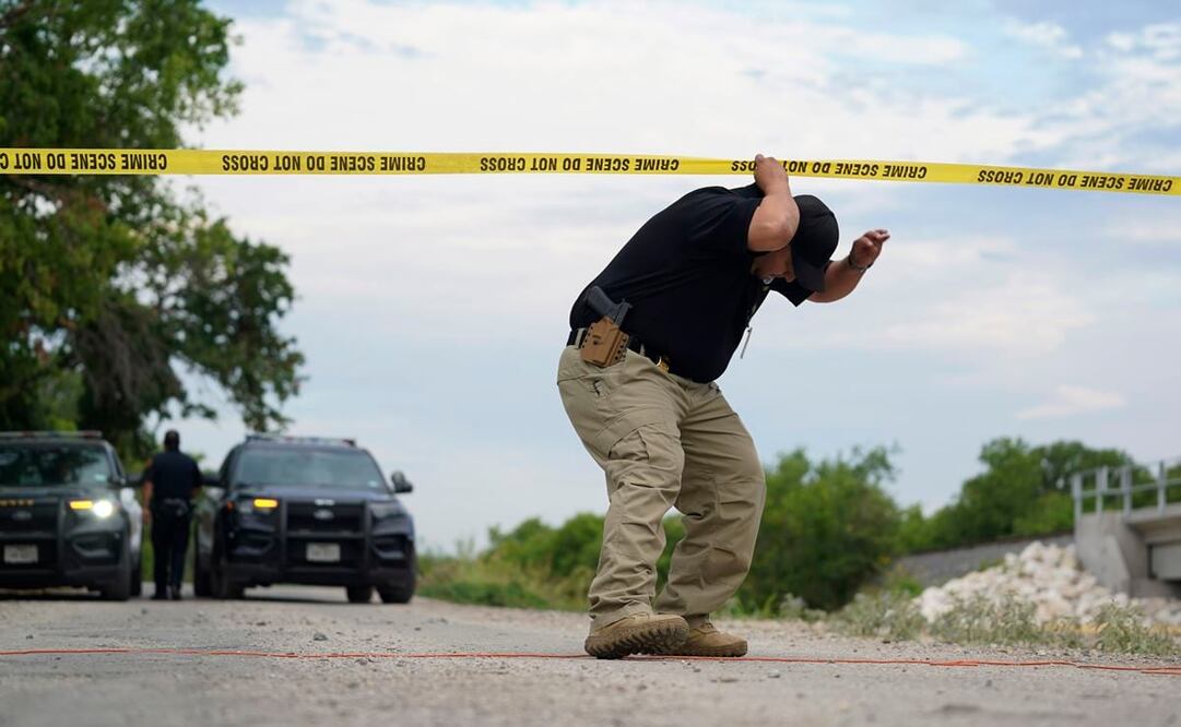Dos mexicanos sobrevivieron en el tráiler de Texas