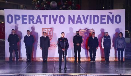 Inicia Operativo Navideño 2022 en la alcaldía Cuauhtémoc