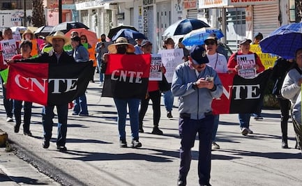"Alfonso Cepeda no nos representa", señala CNTE; magisterio rechaza toma de decisiones "por vía unilateral"